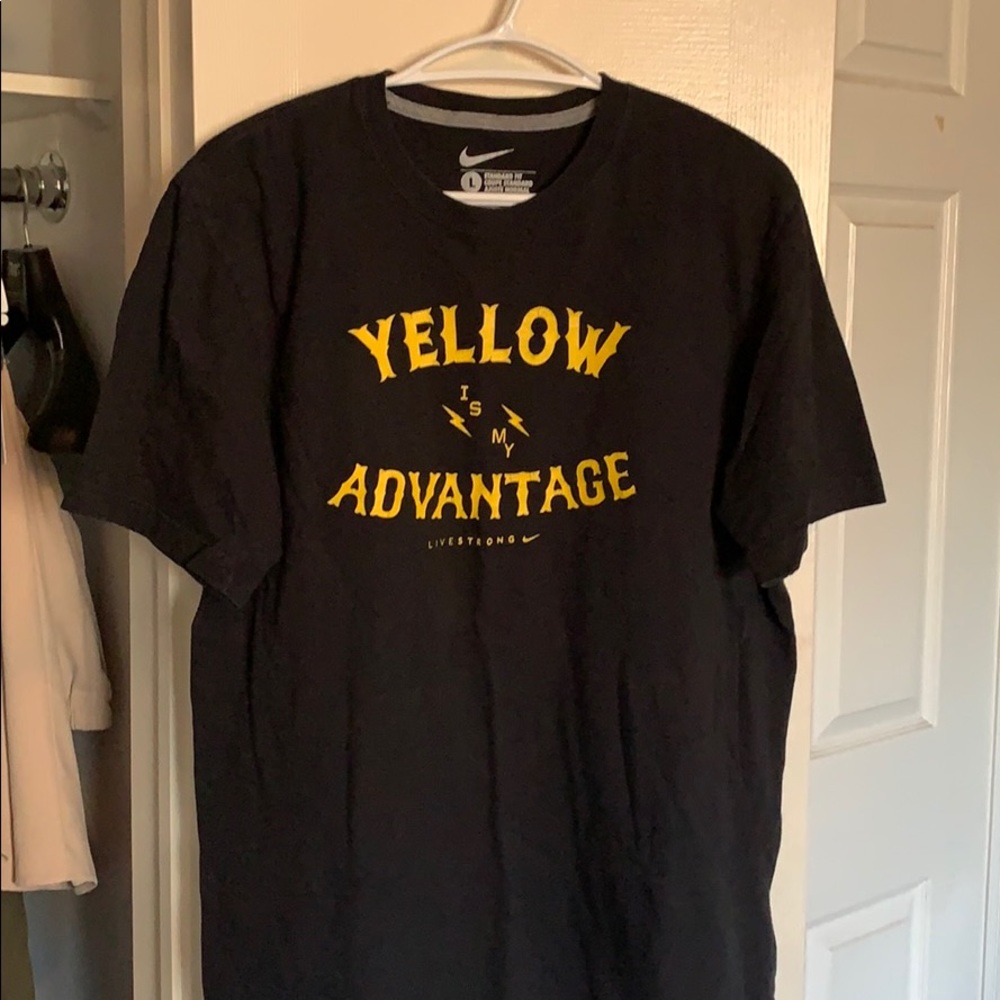 “Yellow Is My Advantage” Nike tee
